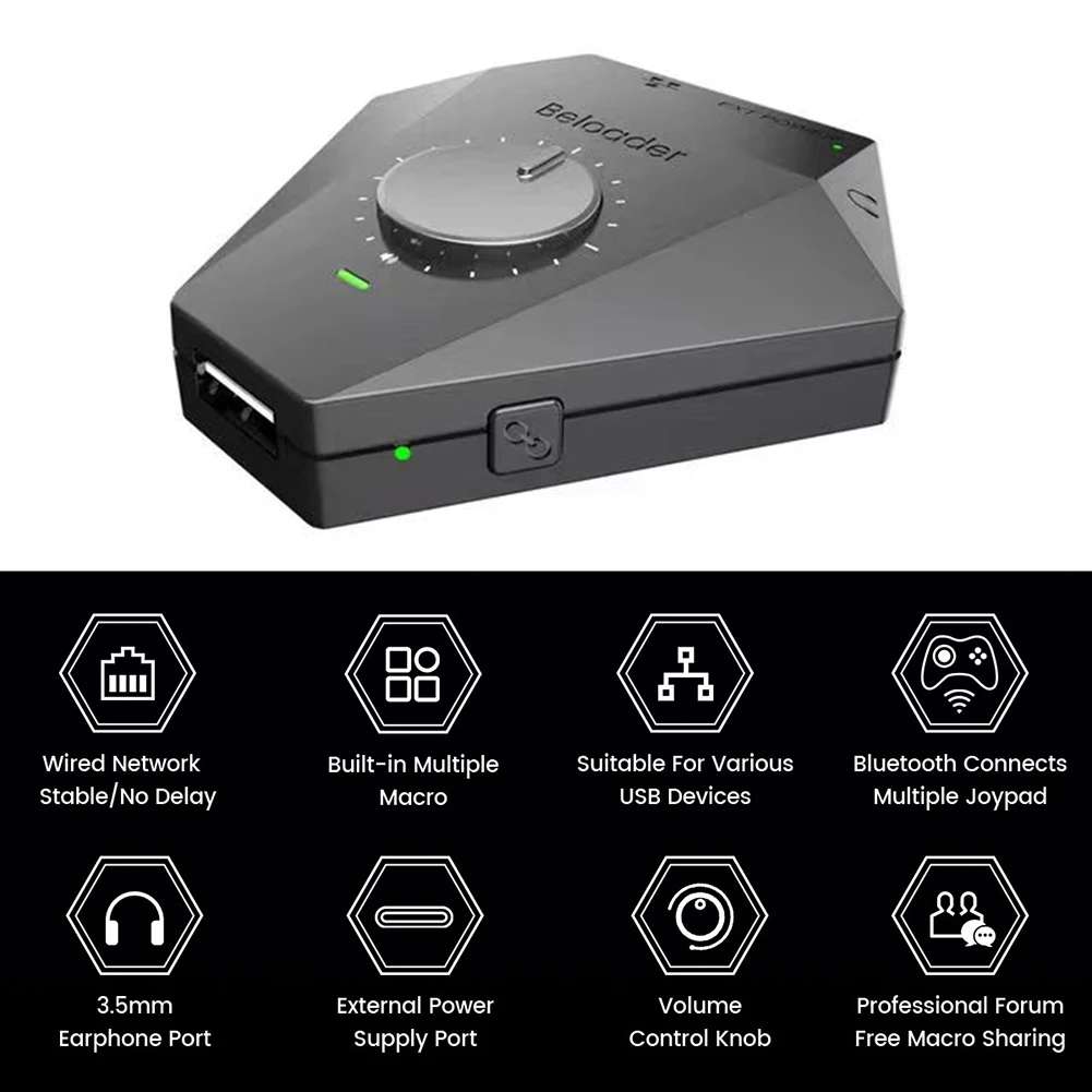 Адаптеры Beloader Pro, совместимые с Bluetooth, Высокоскоростной Переходник, USB разъем 3,5 мм, беспроводные подключи и играй, игровые аксессуары