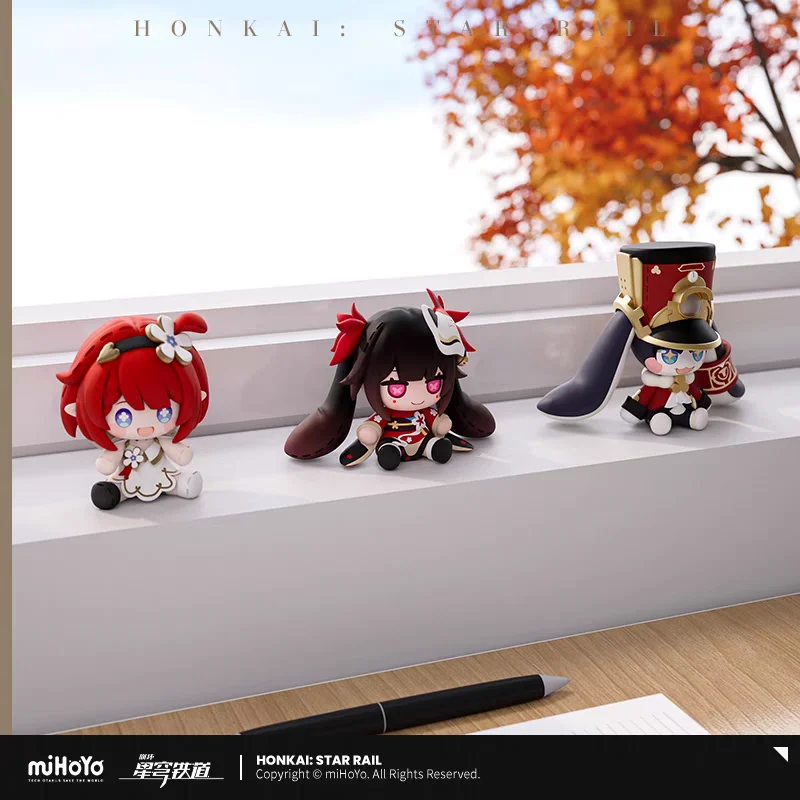 Предпродажа miHoYo Official Honkai Star Rail Huggy Good Smile Q Version Tribios Sparkle Bomb Parkle Bomb Doll Подарки для косплея