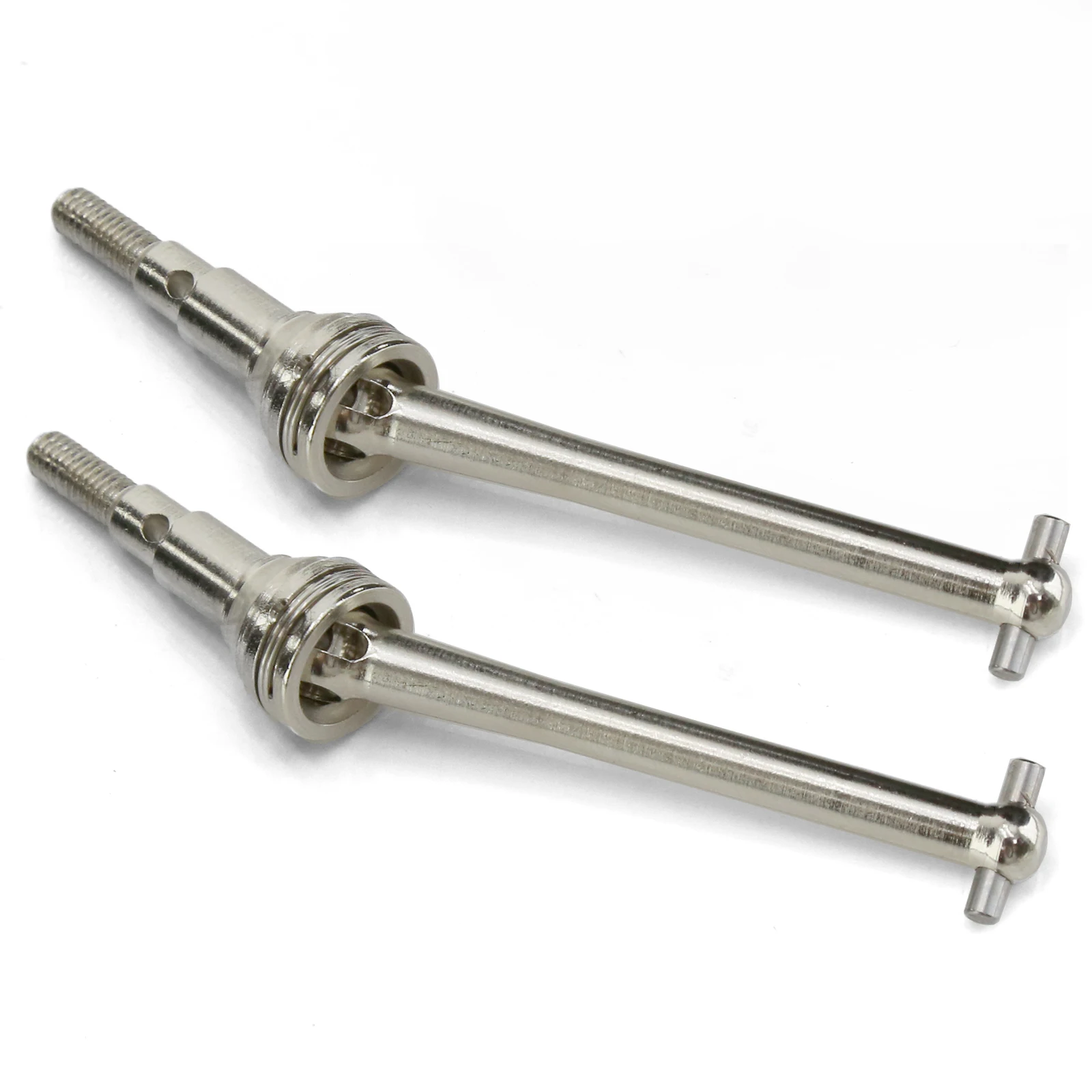 Фото MJX H16 16207 16208 16209 16210 14209 2 шт. металлический приводной вал CVD Driveshaft 14210 обновленные детали для радиоуправляемых автомобилей аксессуары №4