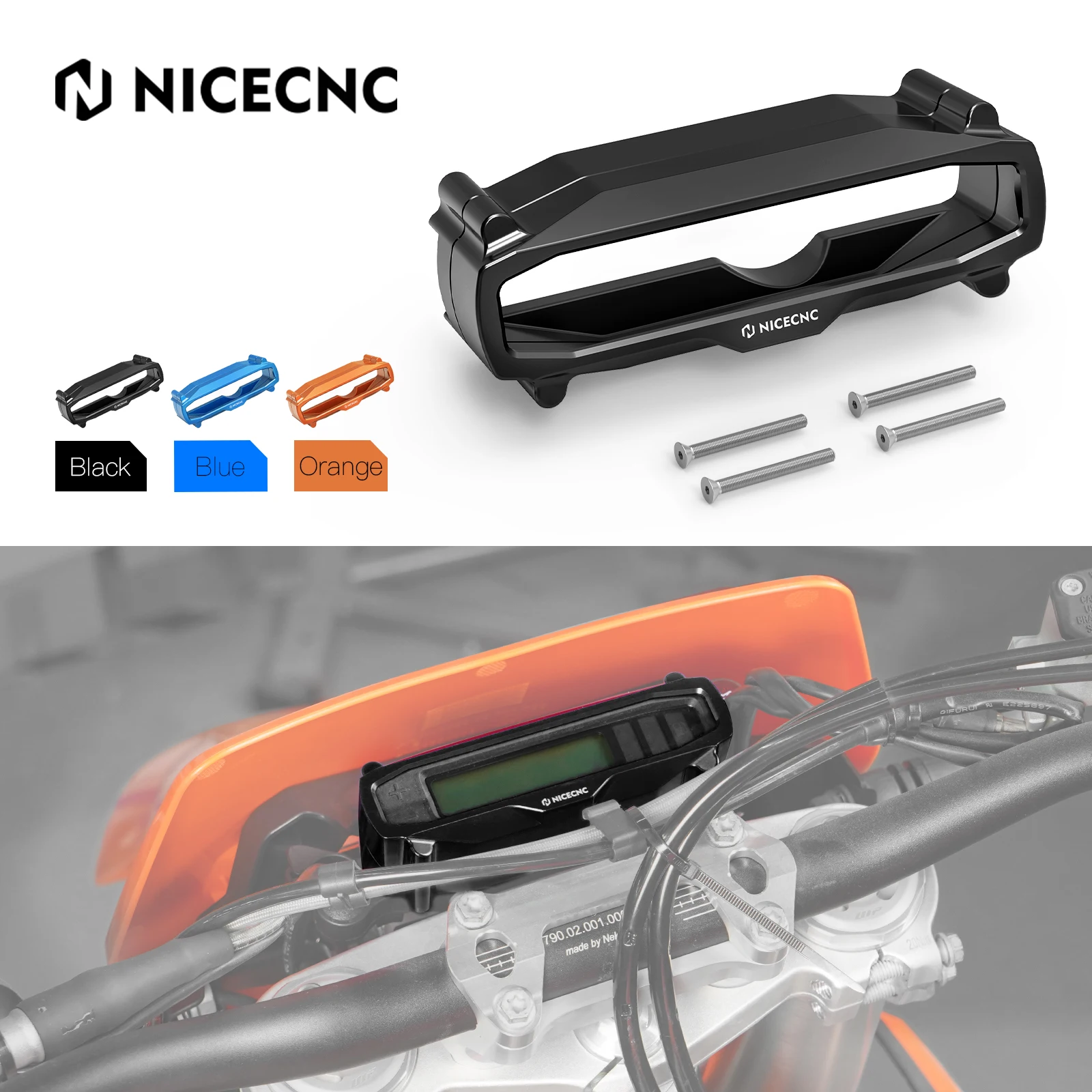 Защита одометра NICECNC для KTM 150 250 300 350 450 500 EXC EXCF XCW XCF-W XW-F 2024-2025 Husqvarna TE300 FE350 FE450