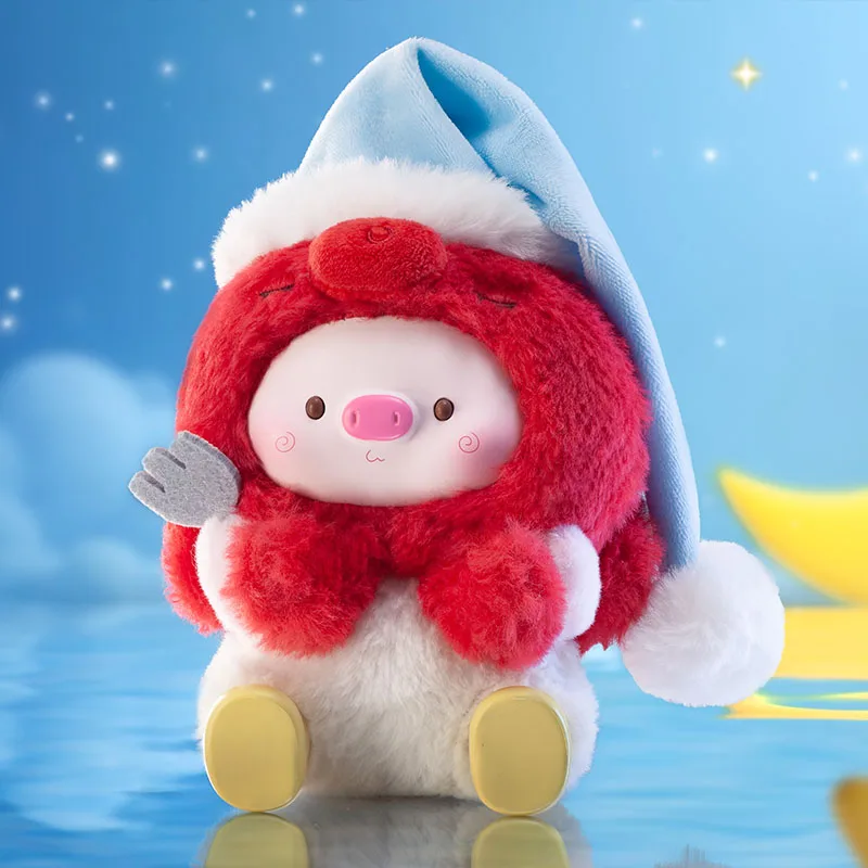 Фото Новый оригинальный GeeGee lulu pig Nightcap Goodnight Song Series виниловые куклы слепая коробка игрушки модные модные мультяшные декоративные игрушки №3
