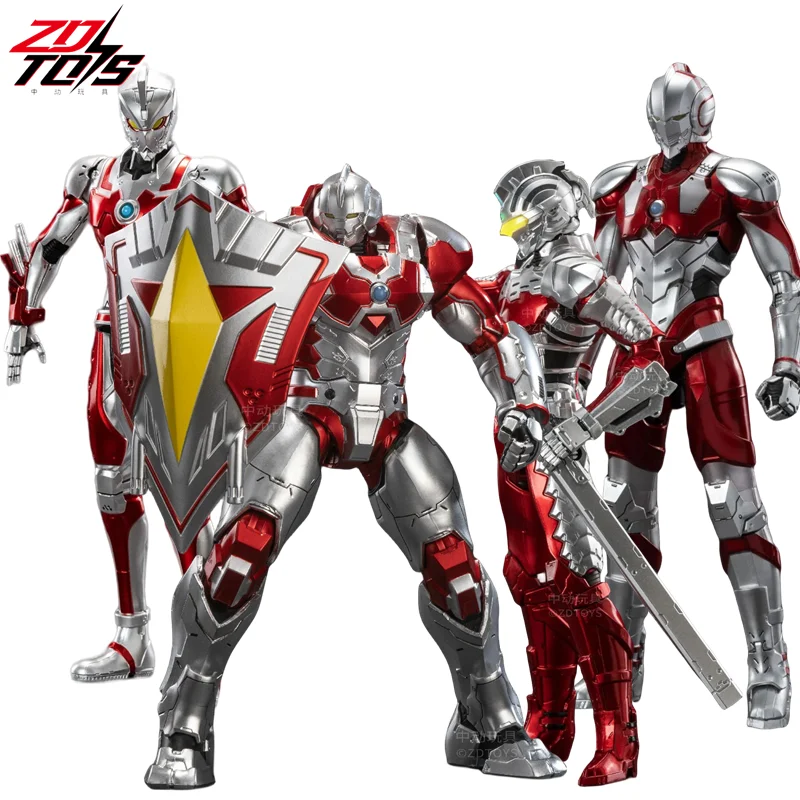 ZD Ultraman Mecha SUIT Seven Jack Gaia Tiga Trigger Decker Orb Z Ace Фигурка оригинальной аниме-коллекционной игрушки для детей