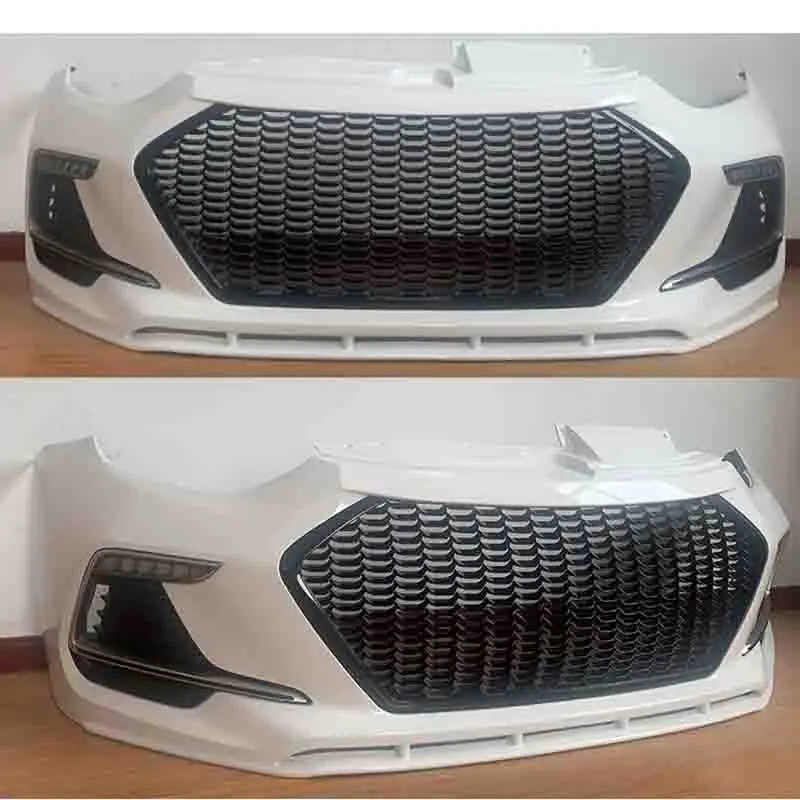 Фото Высококачественные автомобильные бамперы, тюнинг для Elantra Design, комплект кузова, аксессуары для Elantra 2011-2015, до спорта №3