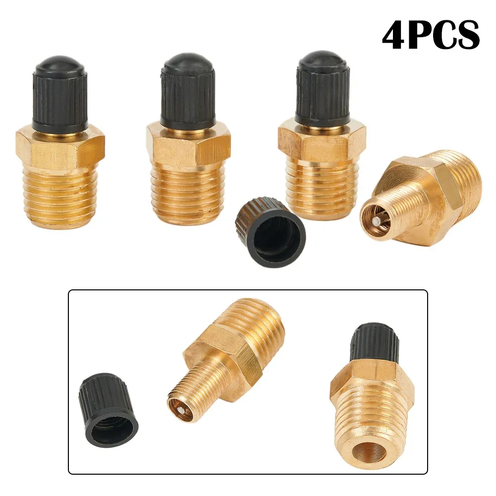 Фото Инструмент бак заполняющий клапан 1 4 NPT MPT 1 4 NPT MPT 4 шт. воздушный компрессор альтернативные компоненты бытовой комплект пневматический №2