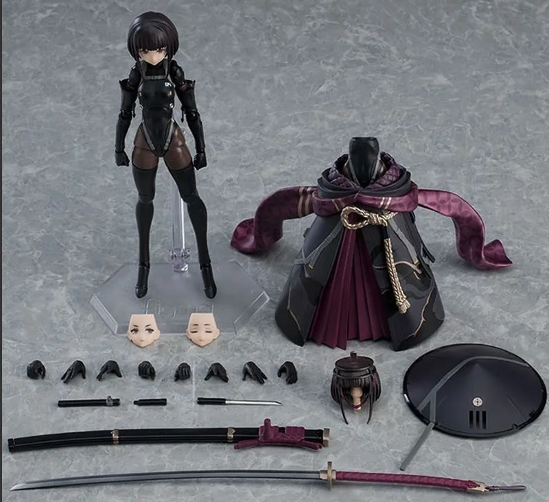 Новая фигурка Figma 15 см #549 Falslander Ronin Аниме Фигурка Falslander Ronin фигурка самурая Коллекционная модель для детей