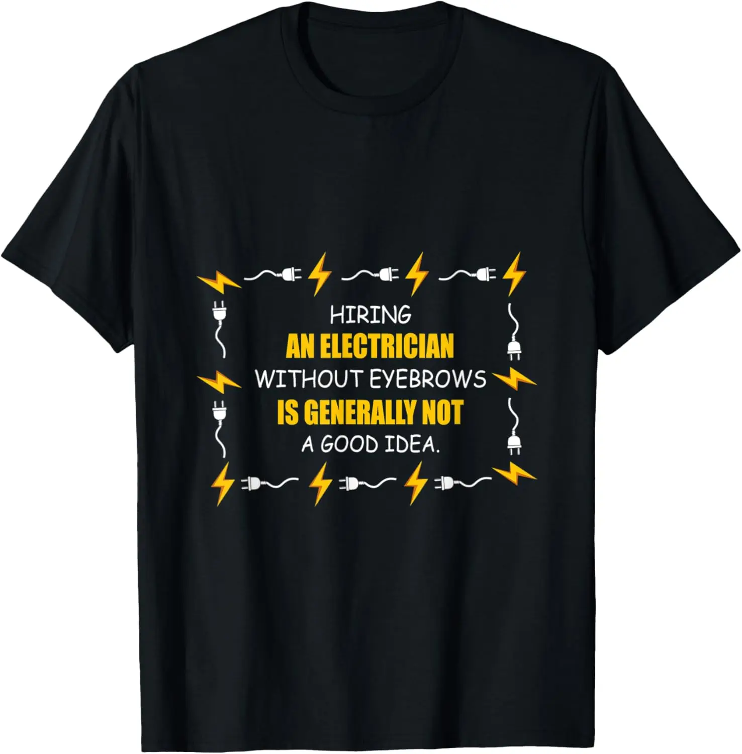 Футболка без бровей Electric Expert