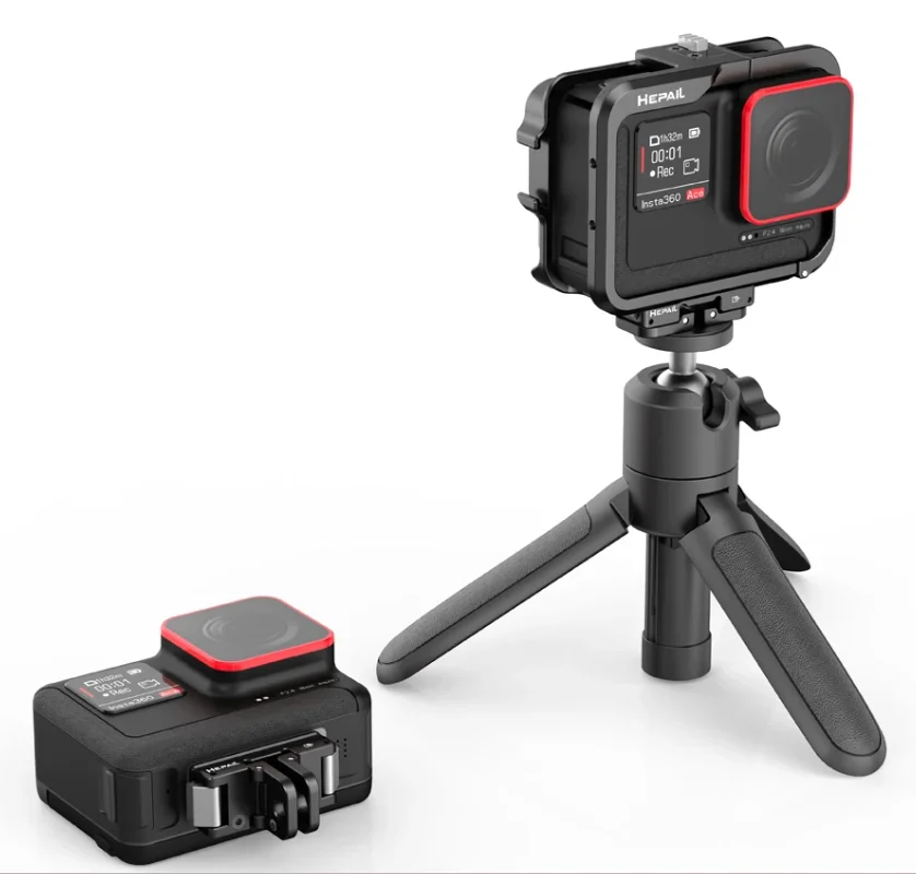 Для Insta360 Ace Pro/Ace Магнитная быстросъемная база Адаптер для камеры из алюминиевого сплава для Insta360 Ace Аксессуары для спортивной камеры