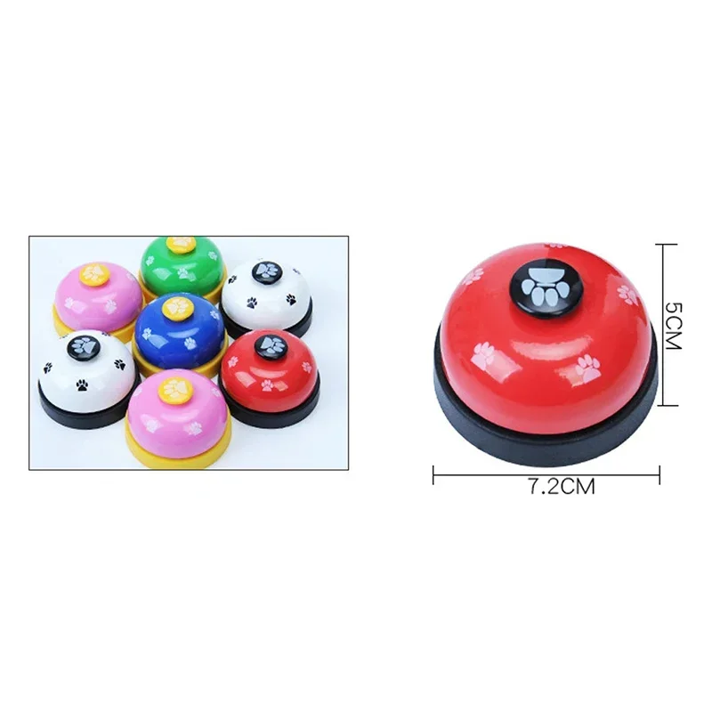 Интерактивная игрушка Little Bells Footprint Ring для собак и кошек, тренировочный ужин, напоминание о кормлении и тренер для Тедди (art.: 3920d010d32ff) - 3920d010d32ff