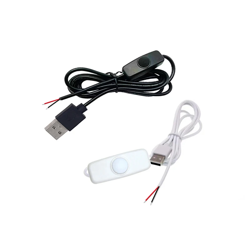 Фото 5 В постоянного тока, 2 контакта, 1,5 м, USB-диммер, удлинитель, кабельный разъем, шнур питания, светодиодный ночник, закатный светильник, освещение для растений, настольный вентилятор B1 №3