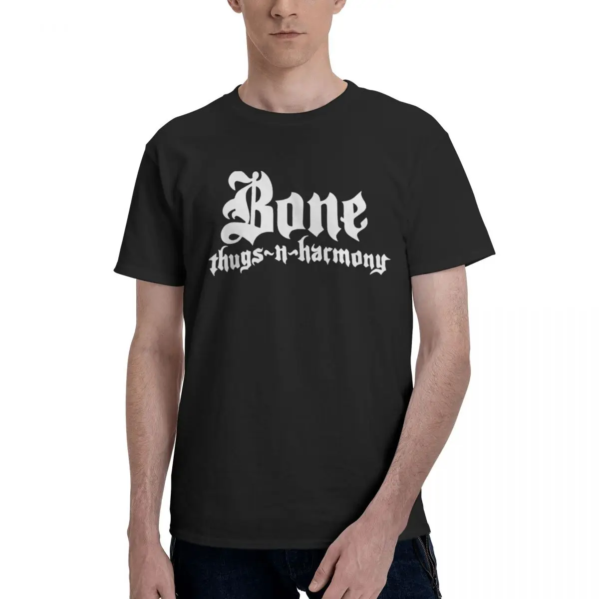 Bone Thugs Harmony, 100% хлопок, повседневная дышащая удобная забавная футболка в стиле манга для мужчин, забавный подарок