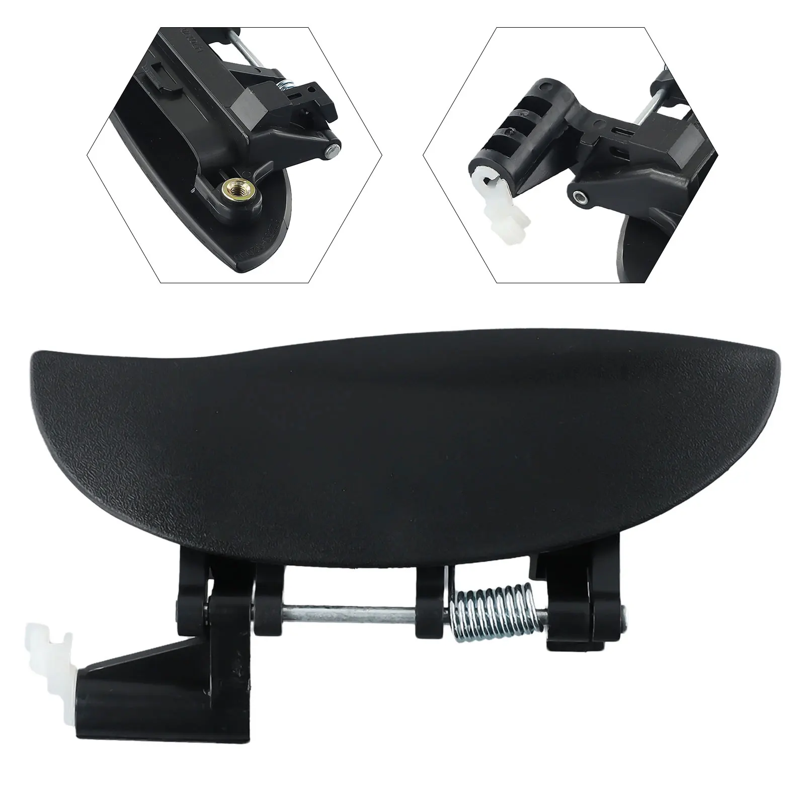 Фото Дверная ручка передняя левая сторона для Hyundai Atos для Prime Atoz Santro 1997 2007, подходит для OEM-детали 82650 02000, сменный блок №2