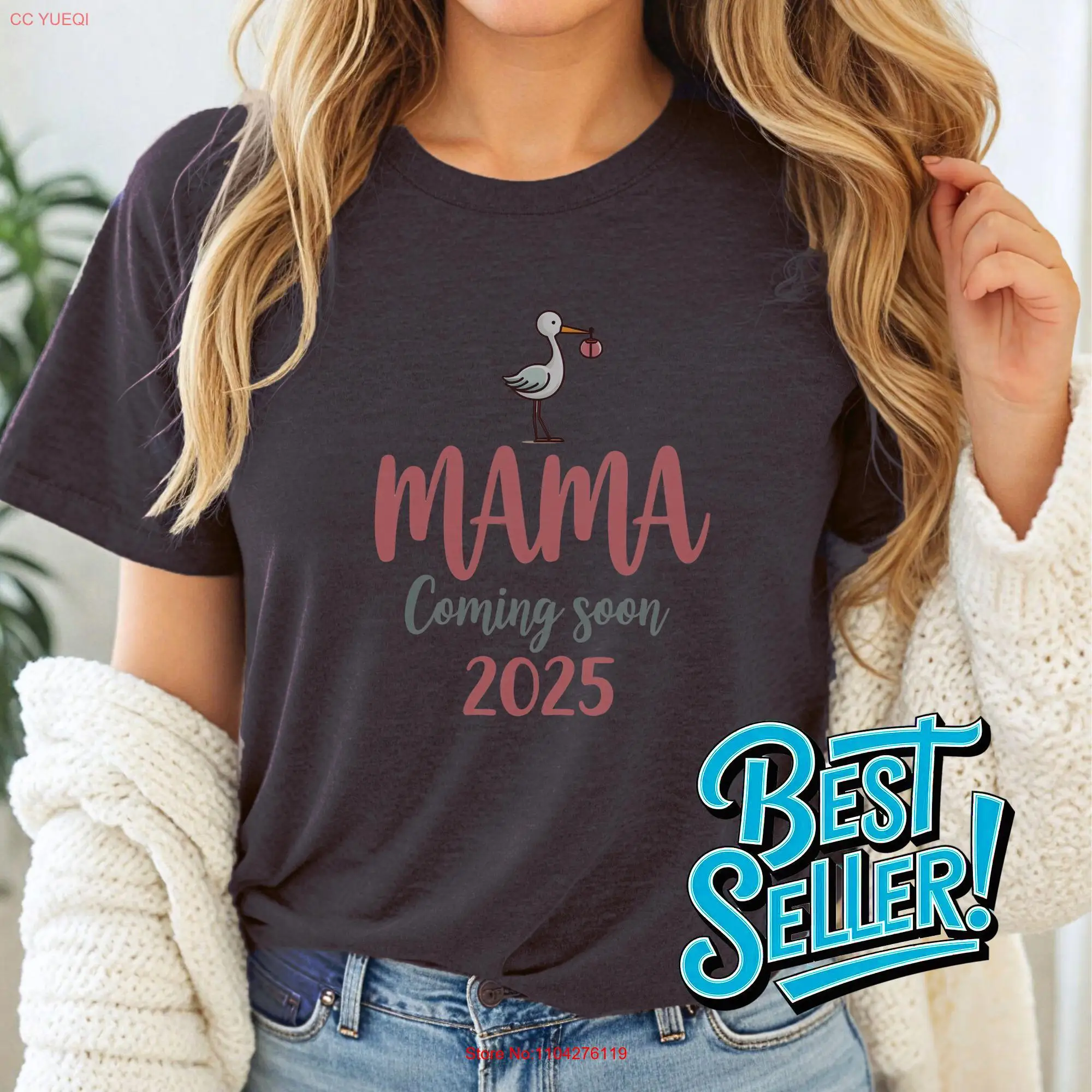 Mama Coming Soon 2025, дизайн виры, объявление о беременности, футболка для мамы, уникальное определение ребенка