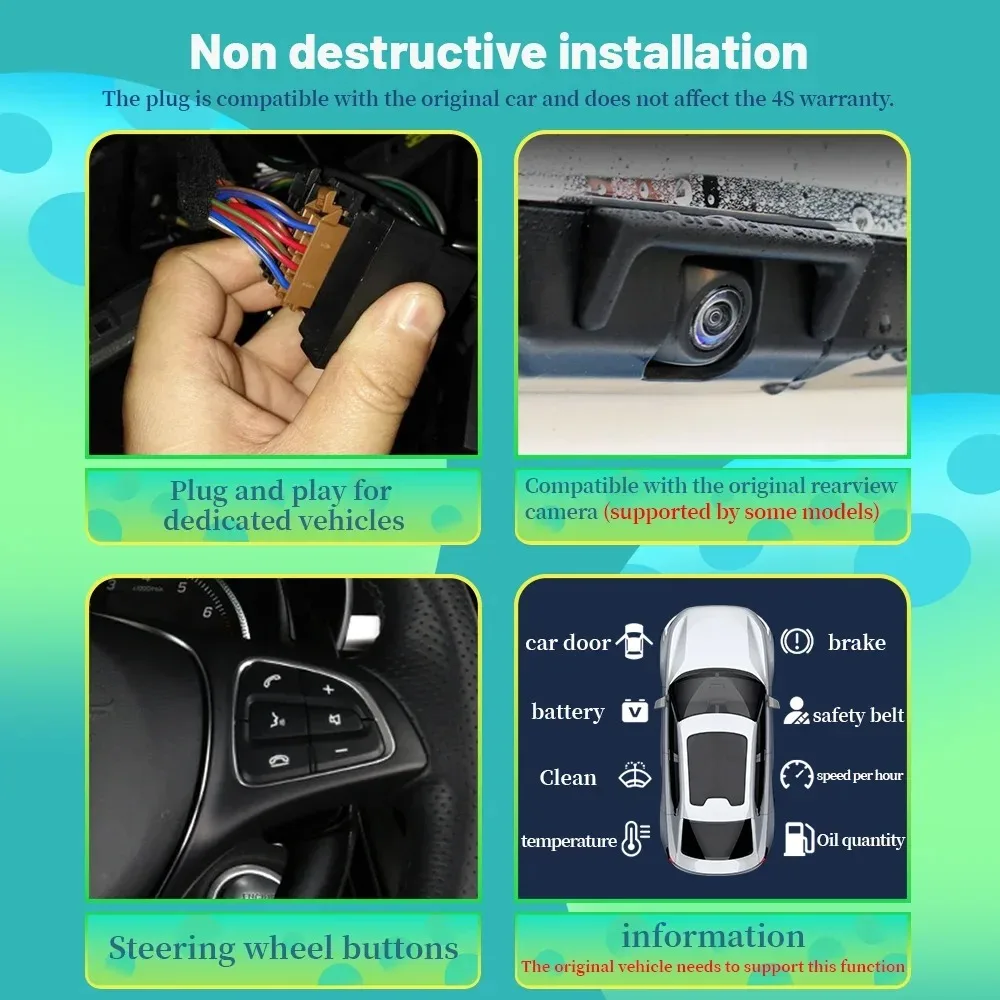 Фото Автомобильный радиоприемник, мультимедийное видео GPS Android 14, для Honda Element YH 2002-2011, навигация, авторадио, беспроводной Bluetooth, экран Carplay №3