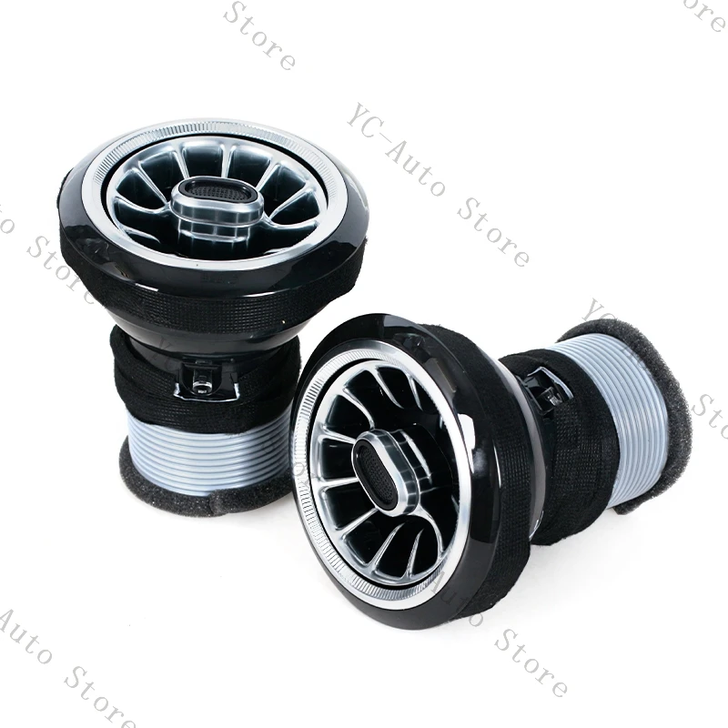 Фото Для Mercedes Benz W164 ML GL Class 2006-2011 светодиодная передняя приборная панель AC кондиционер вентиляционное отверстие турбо отделка интерьер автомобиля аксессуары №5