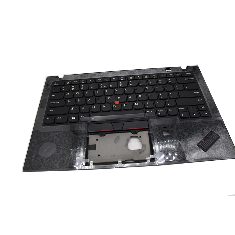 Новая подставка для рук с клавиатурой с американской подсветкой для Lenovo Thinkpad X1 Carbon 6-го поколения 2018 года