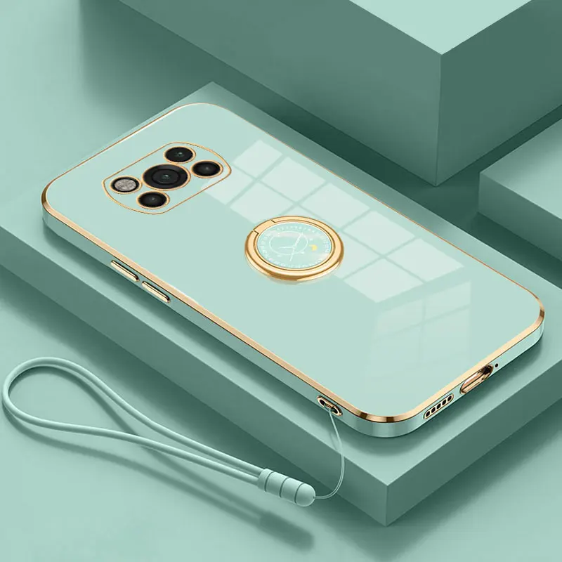 Фото Чехол для Xiaomi POCO X3, чехол с ремешком и держателем для веревки для Xiaomi Poco X3, M2, M4, M3, F3, F4, GT, NFC Pro, чехлы для POCO X3, NFC Pro, GT №5