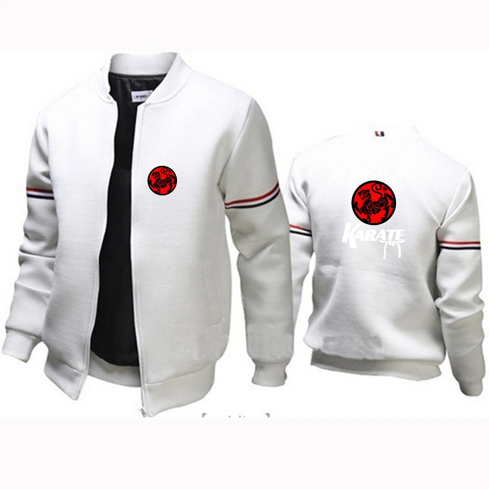 Shotokan Karate 2023 мужские новые тренировочные куртки с длинным рукавом с принтом удобные хлопковые на молнии хип-хоп спортивные куртки верхняя одежда (art.: 3920c01c3c982) - 3920c01c3c982