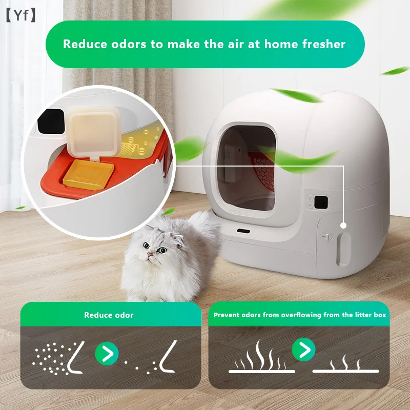 Фото Дезодорант-кубики N50 1-го/2-го поколения для PURA MAX Cat Litter Box, автоматические товары для домашних животных, детали для кошек Puramax2, дезодоратор №3
