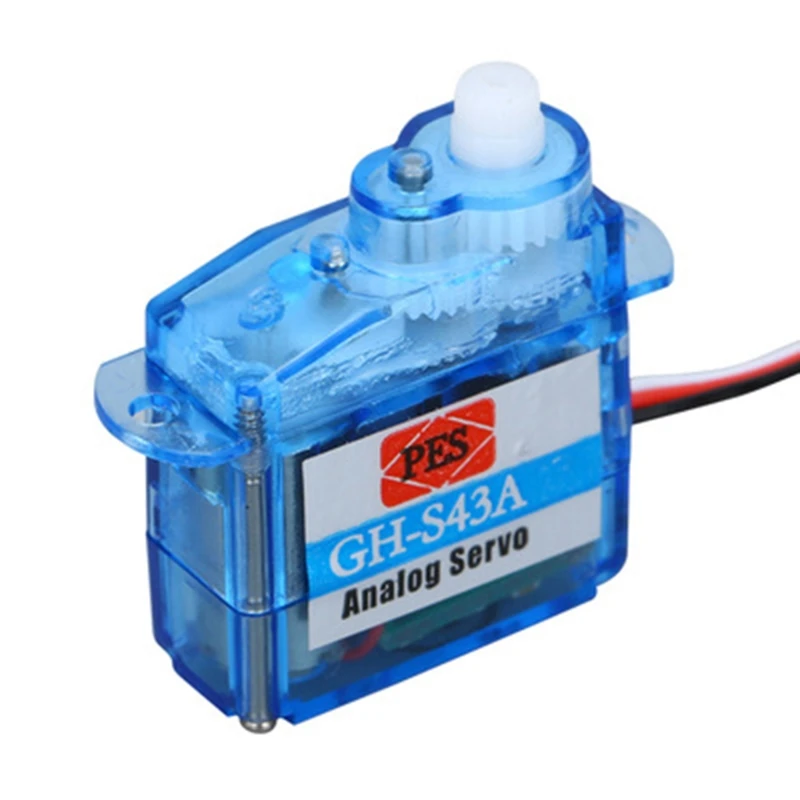 GH-S37A GH-S43A Мини-микро сервопривод для радиоуправляемых самолетов Управление моделью самолета с фиксированным крылом