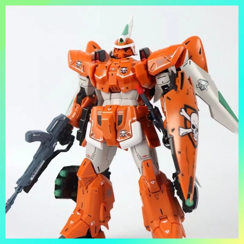 【Новый продукт】HUANYING Модель Ginn MG 1/100 Z001 оранжевый оранжевый серый сборочный комплект модели, экшн-фигурки, робот-меха, подарки для детей