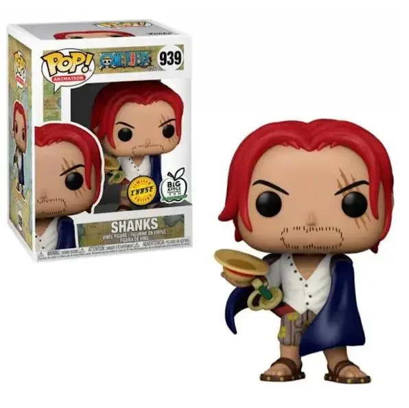Фото Экшн-фигурка самурайского Брука Funko POP One Piece Shanks 939 # покрытие 1129 # Коллекционная модель игрушки для детей подарок на день рождения №4