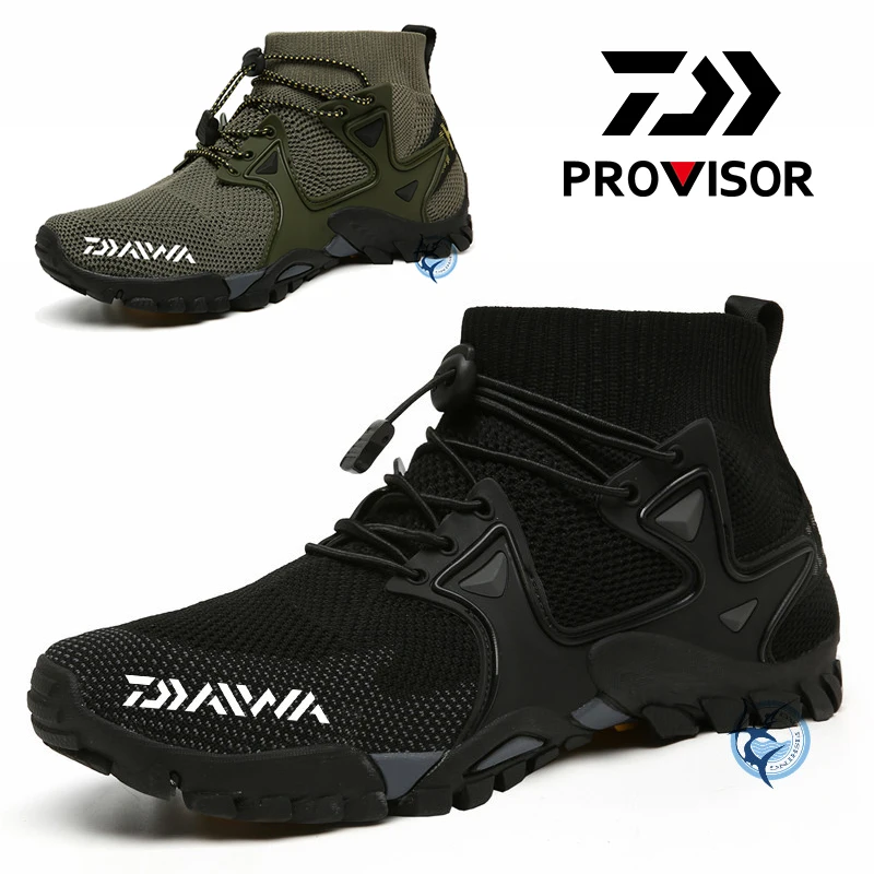 2023 Daiwa Рыболовная обувь, летняя повседневная обувь, уличная спортивная обувь для альпинизма, обувь для потока, лоферы, дышащие кроссовки