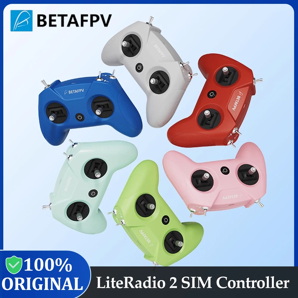 Новый BETAFPV LiteRadio 2 SIM-контроллера, 8-канальный контроллер симулятора для DJI/PhoenicRC6/AeroFlyRC8/ STEAM и т. д.