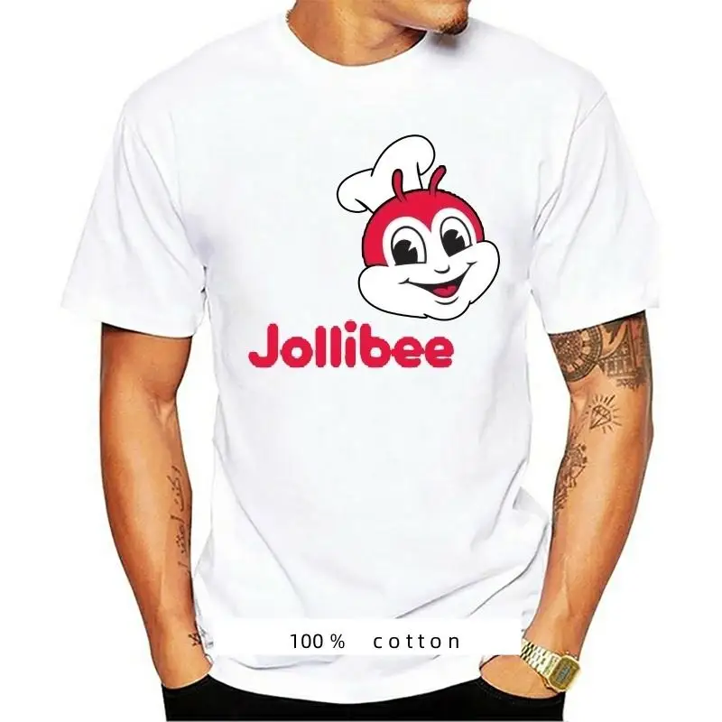 Jollibee Kaus Pria Kaus Koki Lebah Makanan Mip Banyak Kipas Hadiah Kaus Hipster Harajuku Merek Pakaian Kaus