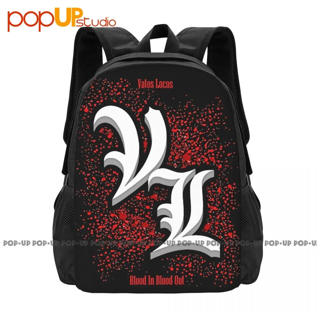 Vatos Locos Chicano Cholo Mexican Mafia Gangsta Backpack Large Capacity Bookbag Schoolbag Storage Bag Bags For Travel