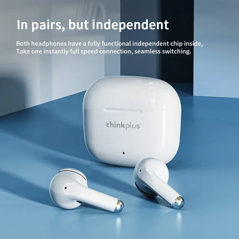 Оригинальные Bluetooth-наушники Thinkplus TWS, беспроводные наушники, водонепроницаемая спортивная гарнитура, игровая гарнитура для всех мобильных телефонов