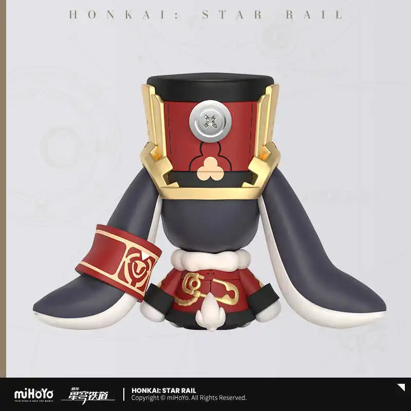 Фото Официальный Honkai: Star Rail Sparkle Pom-Pom Conductor Rabbit ПВХ Фигурка Аниме Фигурка Модель Статуя Кукла Игры Игрушки Орнамент Дети №5