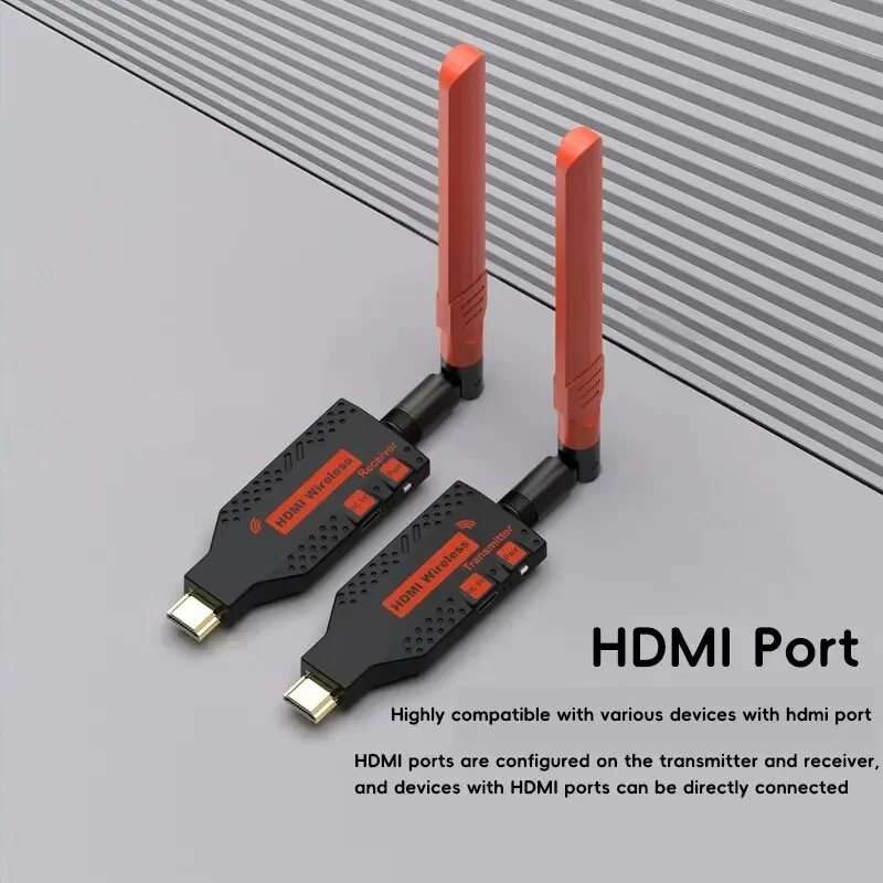 Беспроводной удлинитель HDMI 1080P, 150 м, 1 TX-4 разветвителя, видеопередатчик, приемник для камеры PS4, ноутбука, ПК к ТВ-монитора, проектора (art.: 3920cb143367b) - 3920cb143367b