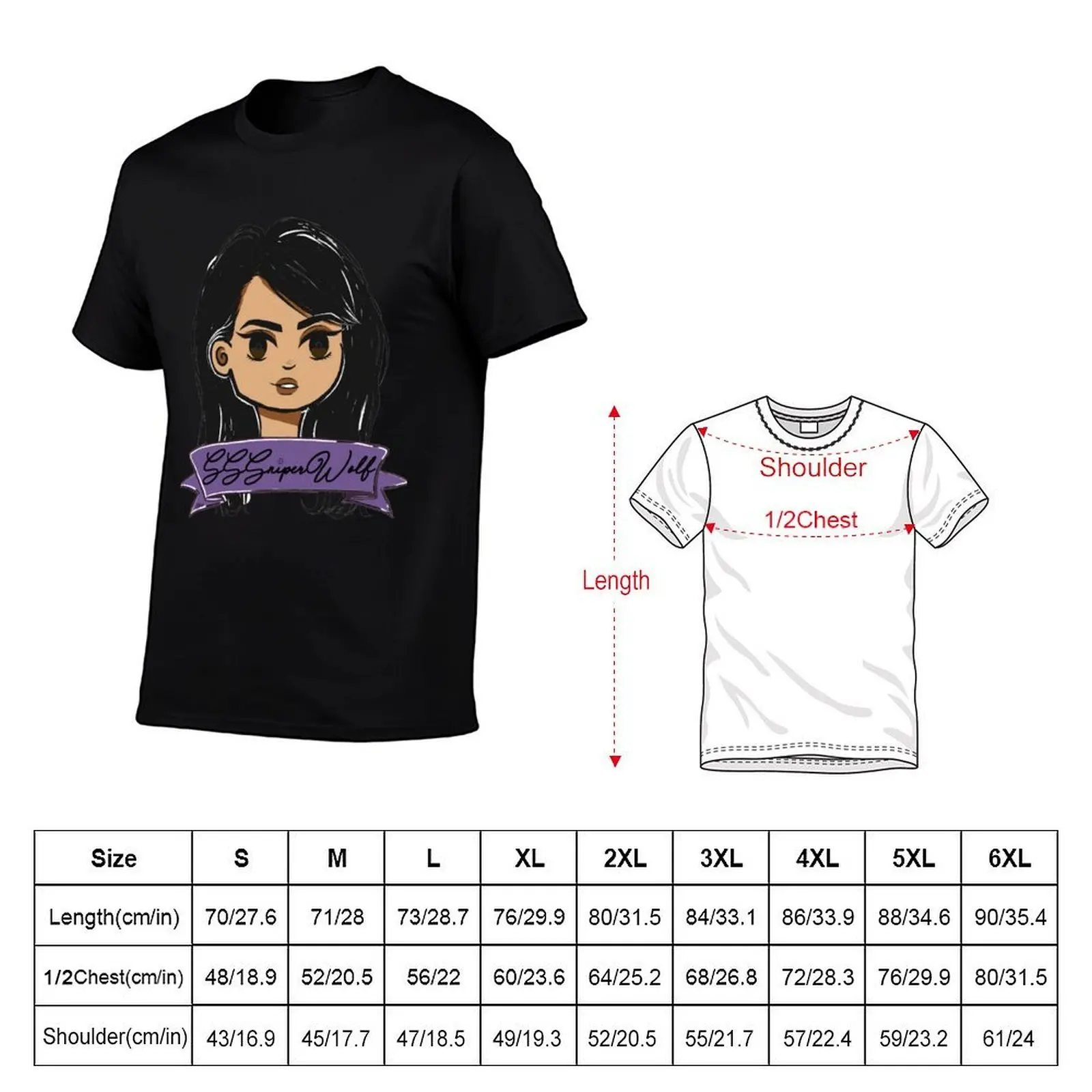Футболка sssniperwolf для селфи, хлопковая футболка, мужская футболка для мужчин, футболка (art.: 3920d25a6f661) - 3920d25a6f661