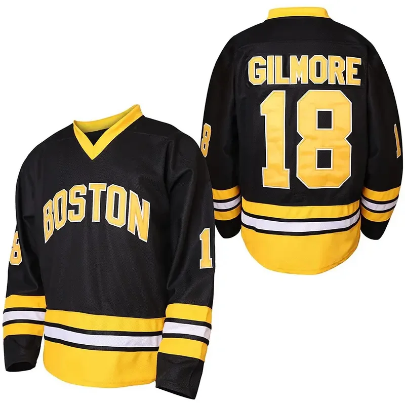 Фото Hanson Brothers Charlestown Chiefs 16 Jack 17 Steve 18 Jeff Slap Shot Movie Хоккейная майка №2