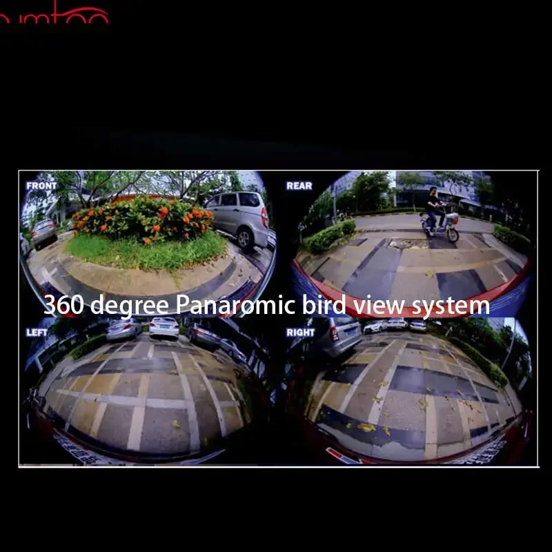 Фото 1080P 2D 3D AVM устройство записи с видом на птицы, модуль ночного видения, система парковки, панорамная автомобильная камера 360° №2