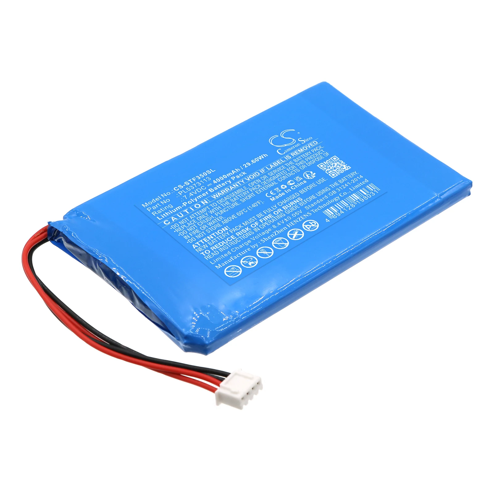 Акумулятор для Securitytronix ST-F35, ST-F35TEST, ST-F35TESTF, IP BUDDY+ All-in-1 PL 5373113   4000 мАч / 29,6 Втч Оборудование, Определение, Тест