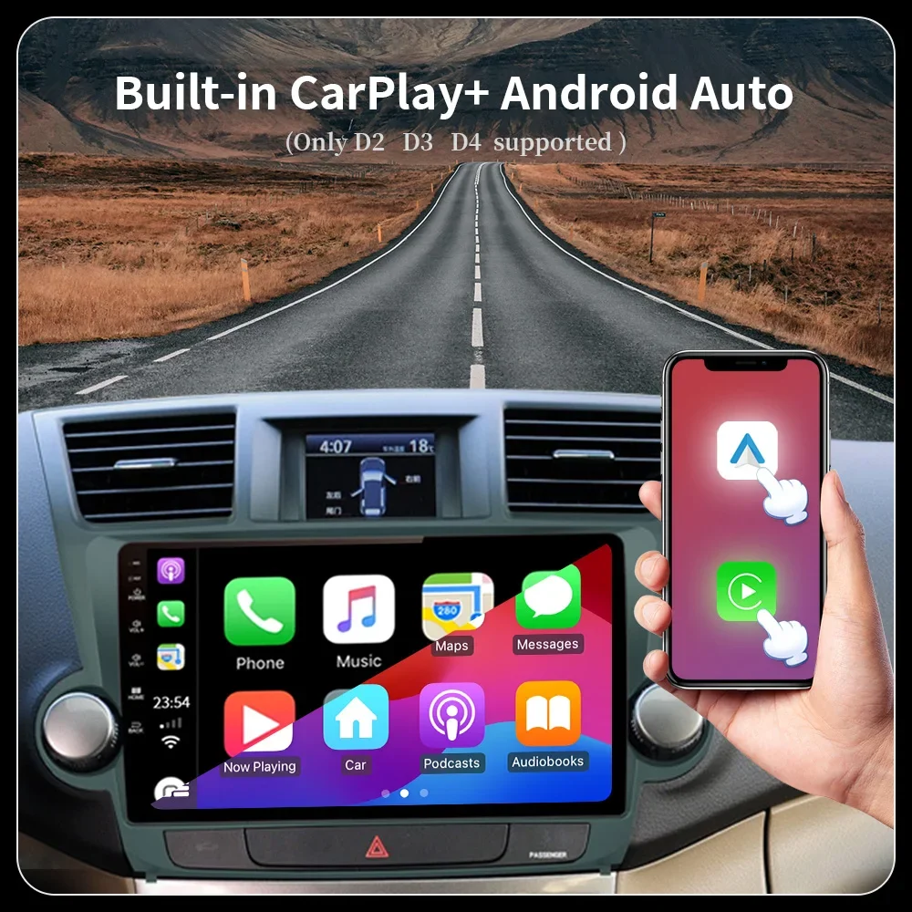Фото Android 14, беспроводной автомобильный радиоприемник Carplay для Kia Optima 4 JF 2015-2020, навигация, 4G, GPS, мультимедийный экран, плеер, беспроводная стереосистема №3