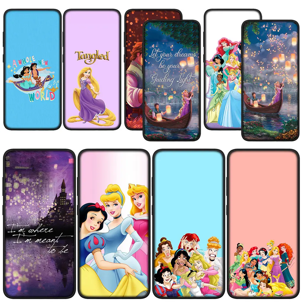 Tangled Rapunzel чехол с принцессой для OPPO A17 A15 A16 A53 A54 A57 A78 A79 A58 A38 A98 A94 A96 A74 A95 A77 A76