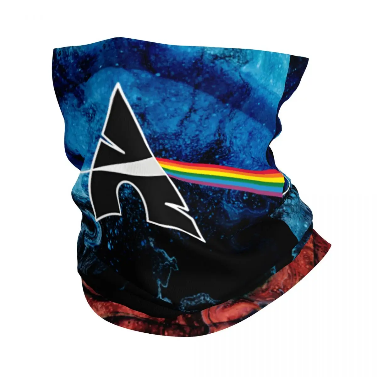 Бандана Arch Linux Prism Linux, накидка на шею, шарф для мотокросса, Многофункциональный моющийся шарф для езды на велосипеде, унисекс, для взрослых