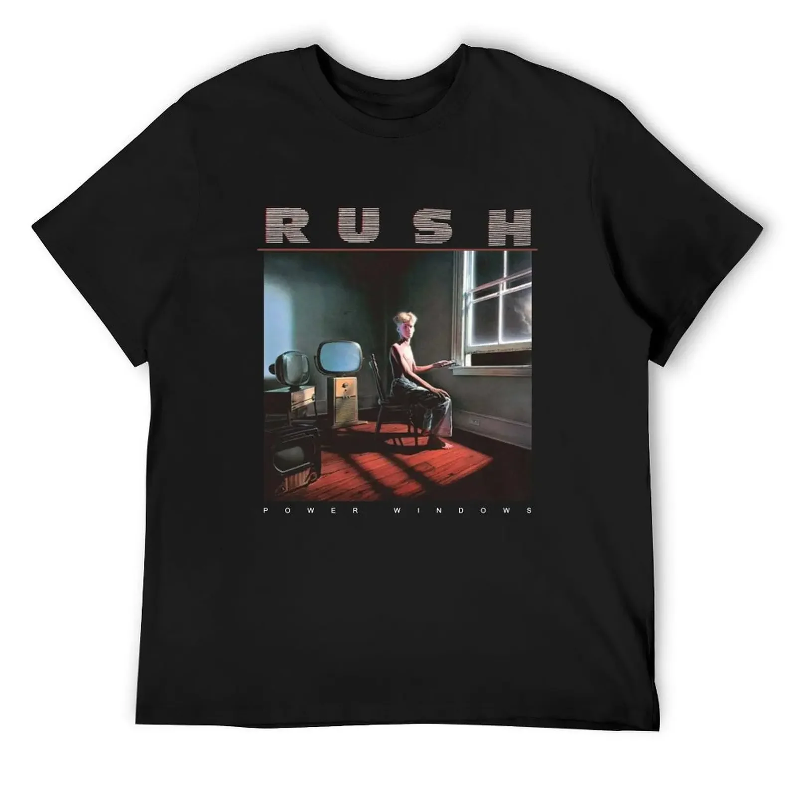 Винтажная футболка Rush 1985 года для мальчика с изображением животных и принцессы для мальчиков, винтажная мужская одежда больших размеров