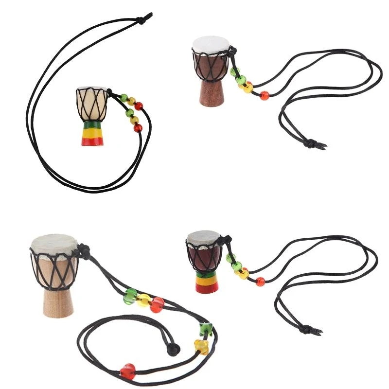 Мини Джембе Перкуссия Африканский кулон ручного барабана для Gift Gift Jome (art.: 3920cf1f9d95f) - 3920cf1f9d95f