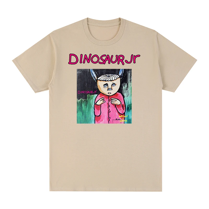 Фото Camiseta de Dinosaur Rio Jr sin sonido para hombre y mujer, Camisa de algodón de los 90, Rock альтернативvo, унисекс №2