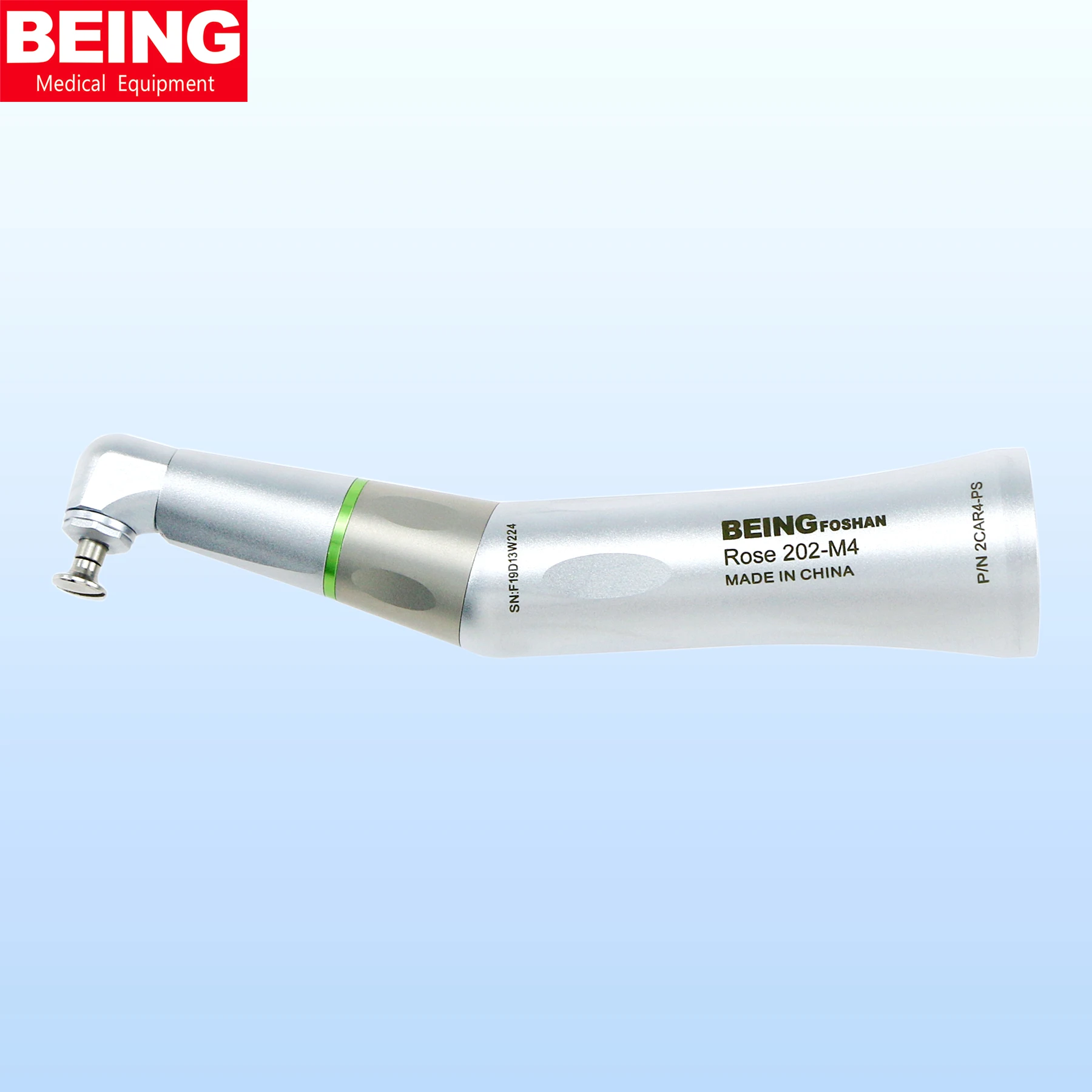 Фото Наконечник BEING Dental Prophy 4:1 Contra Angle Intra LUX, ввинчивающийся, защелкивающийся, для стоматологической гигиены, полировка, совместимый с Kavo NSK №5