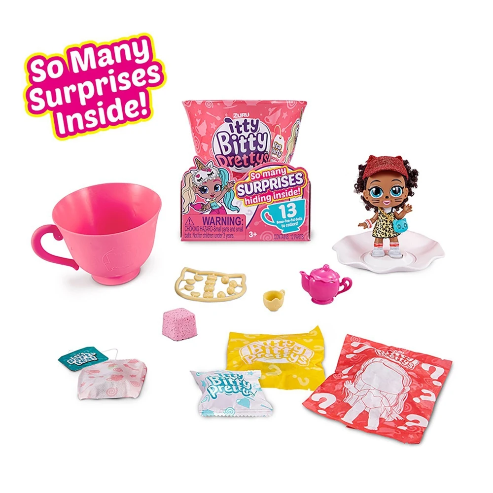 Фото Игровой набор ZURU Itty Bitty Prettys Маленькая чайная чашка Zuru №3