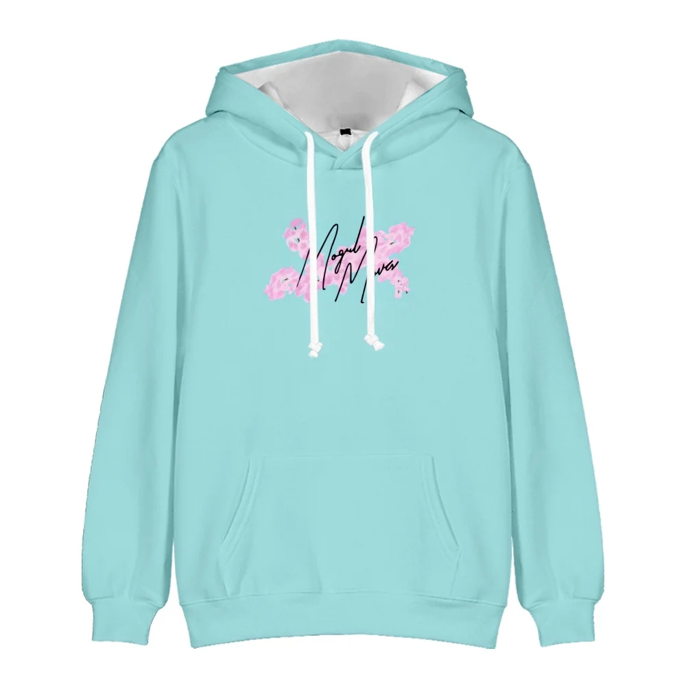Фото Толстовка Mogul Move Merch людwig, пуловер с логотипом, толстовка с капюшоном, Женская толстовка, кавайная Толстовка Pakaian Jalanan Atasan дунак №3
