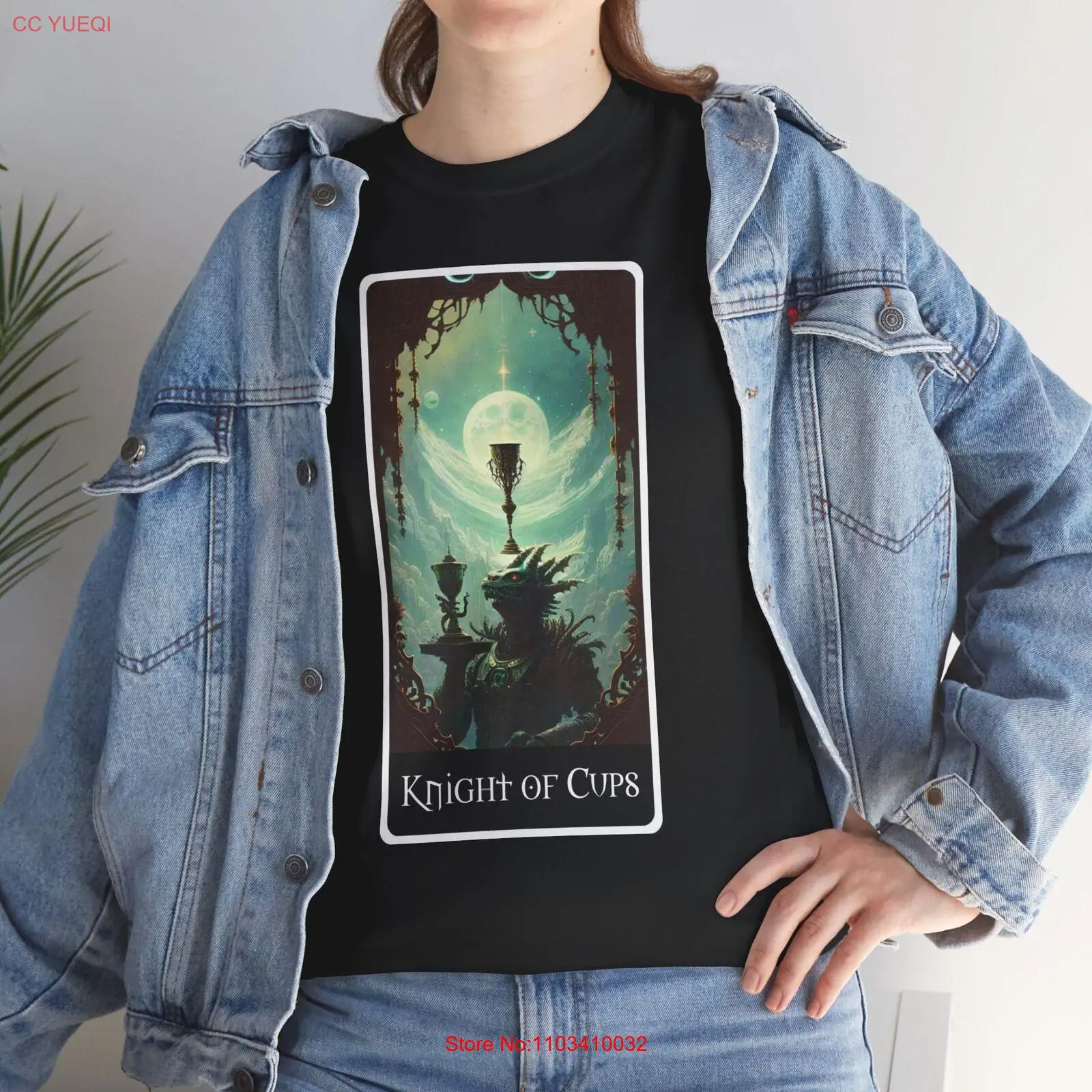 Футболка Knight of Cups с картами Таро, цветная, маленькая, средняя, LG XL 2XL 3XL 4XL 5XL
