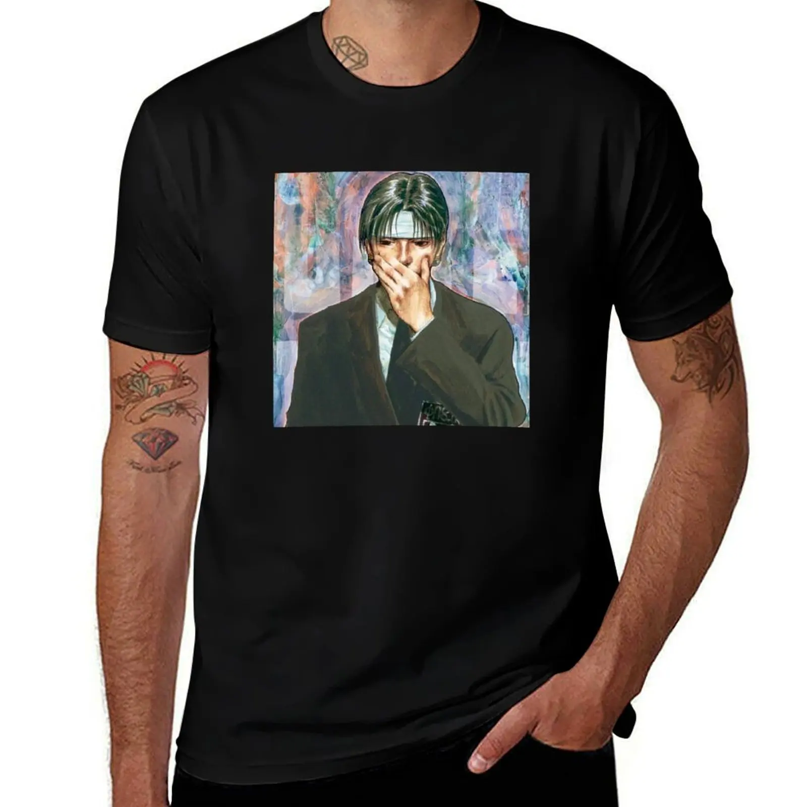 Chrollo T-Shirt anime t shirts for man t shirts cotton 100% T-Shirt