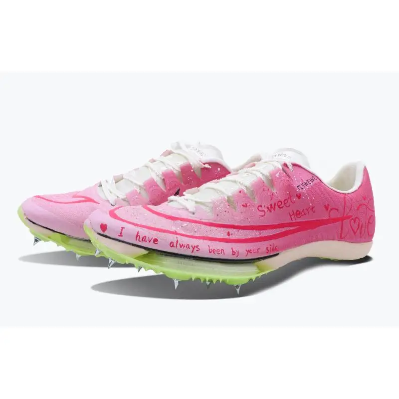 Фото 【Настроить】Nike Air Zoom Maxfly кроссовки унисекс низкие розовые красные кроссовки DH5359-100 №3