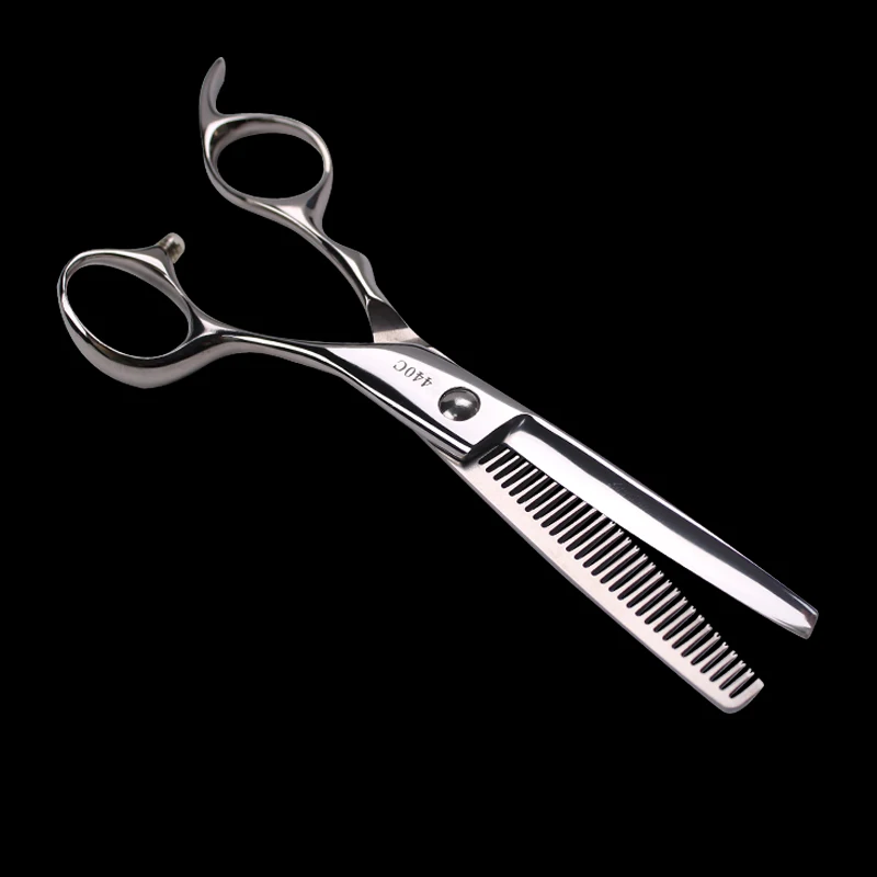 Фото Tijeras Barbero Professional Japan440C Ножницы для волос Tijeras Peluquería 미용실용품 Профессиональные филировочные парикмахерские ножницы №2