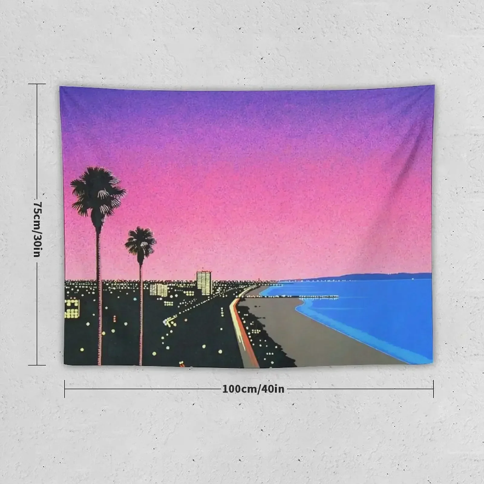 Фото Влажный klopo hiroshi nagai Vaporwave Fisk гобелен ковер на стене настенный декор гобелен №2
